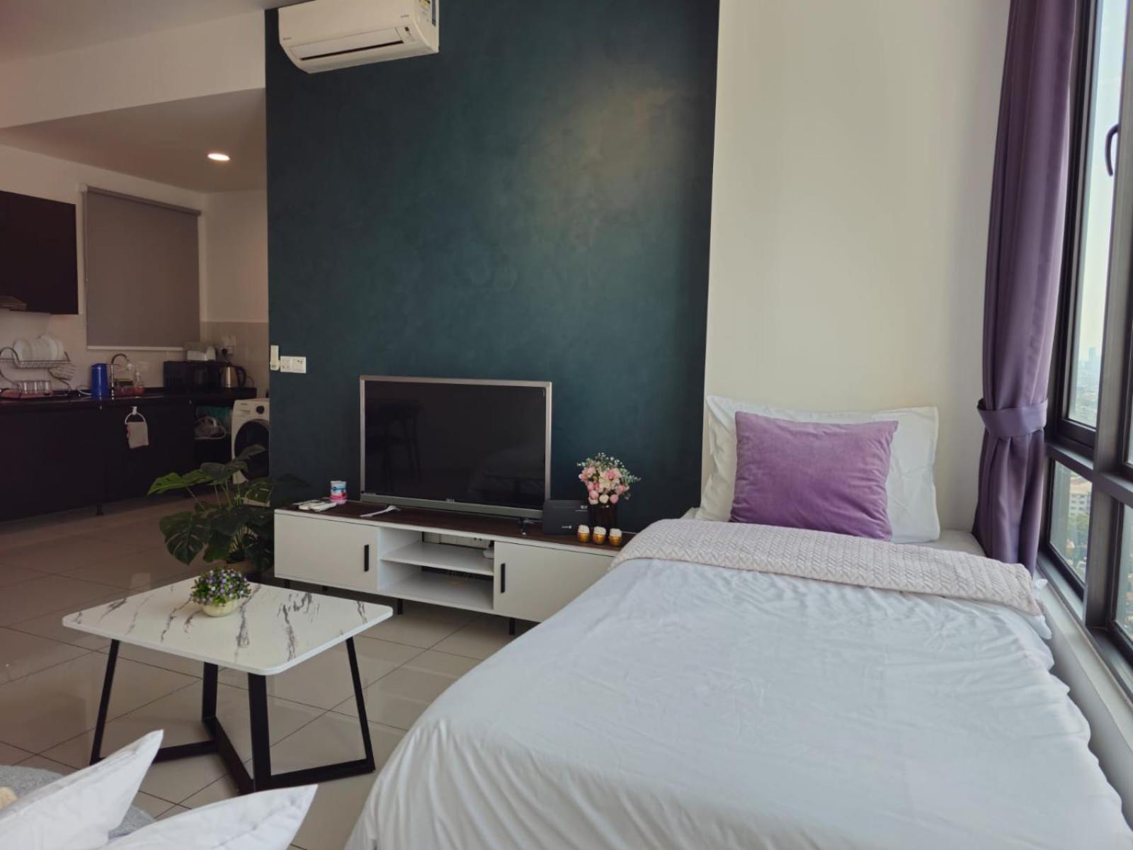 Apartment New Sunway Greenfield 2-6pax 5mins To Sunway Pyramid